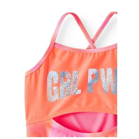 Girl Power One-Piece Swimsuit - Picture 3 of 6